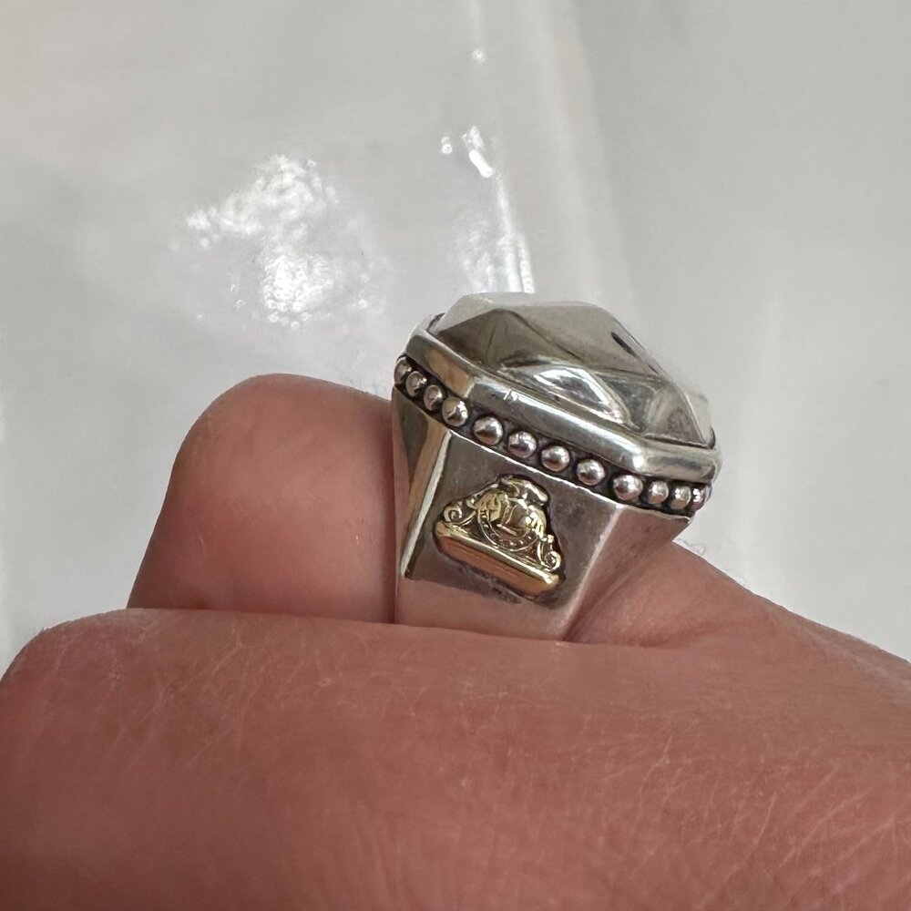 LAGOS Rocks Sterling Silver and 18K ring - Picture 3 of 11